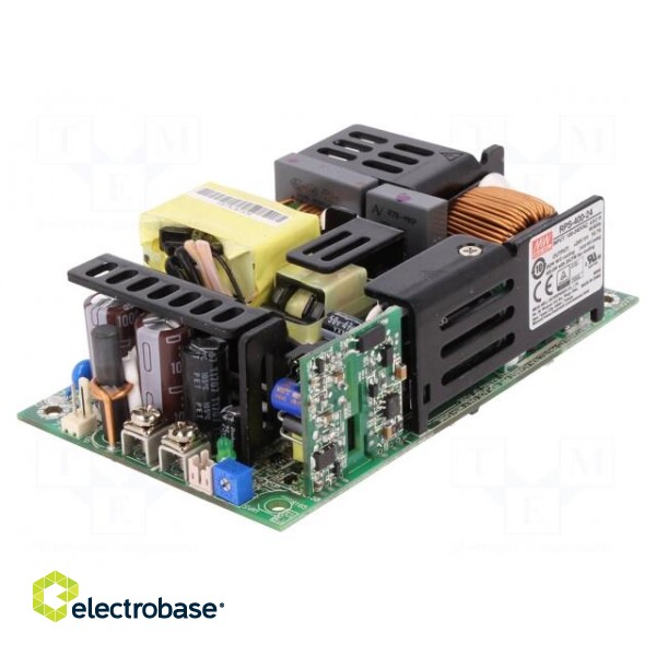 Power supply: switched-mode | open | 400W | 113÷370VDC | 80÷264VAC image 1