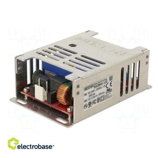 Power supply: switched-mode | open | 40W | 100÷370VDC | 85÷264VAC image 6