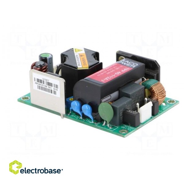 Power supply: switched-mode | open | 40W | 120÷370VDC | 85÷264VAC image 4