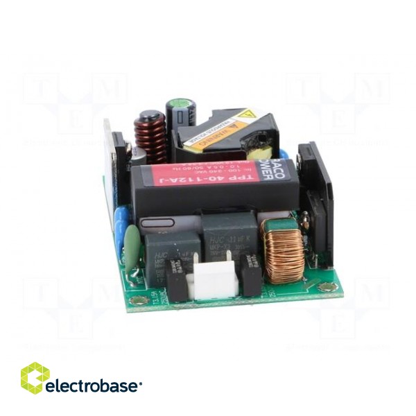 Power supply: switched-mode | open | 40W | 120÷370VDC | 85÷264VAC image 5