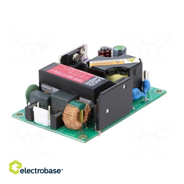Power supply: switched-mode | open | 40W | 120÷370VDC | 85÷264VAC image 6