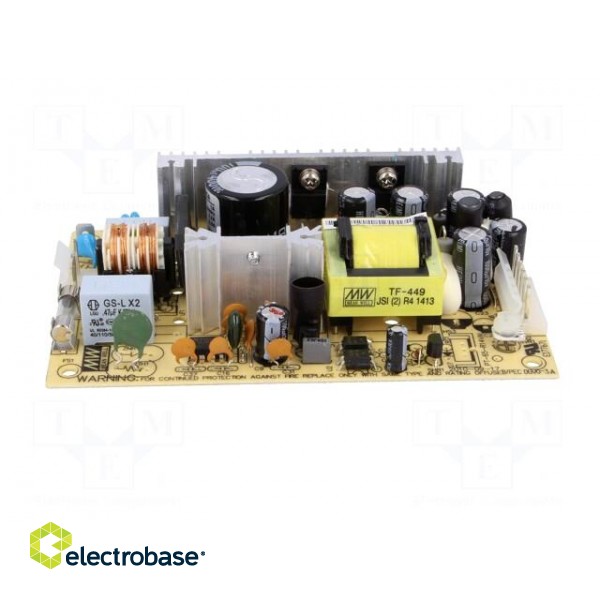 Power supply: switched-mode | open | 40W | 120÷370VDC | 90÷264VAC фото 3
