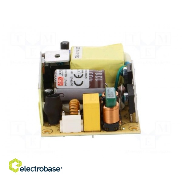 Power supply: switched-mode | open | 40W | 80÷264VAC | OUT: 1 | 5VDC paveikslėlis 9