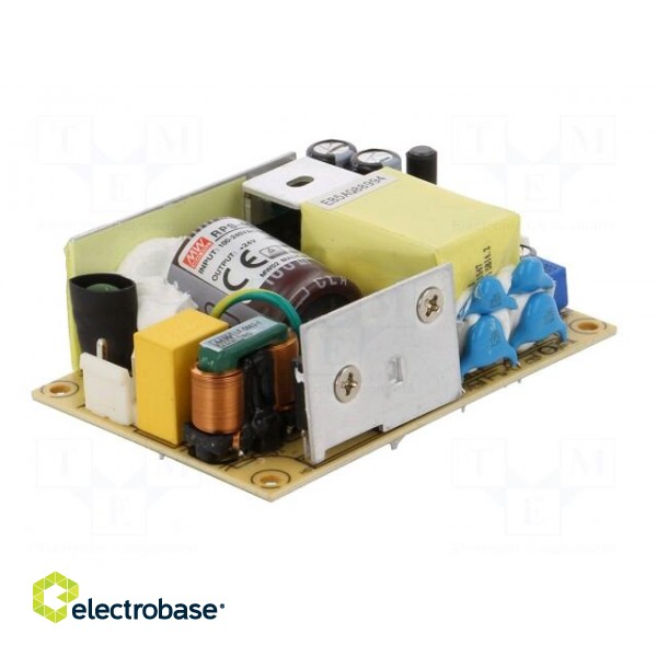 Power supply: switched-mode | open | 45.6W | 80÷264VAC | OUT: 1 | 1.9A paveikslėlis 2