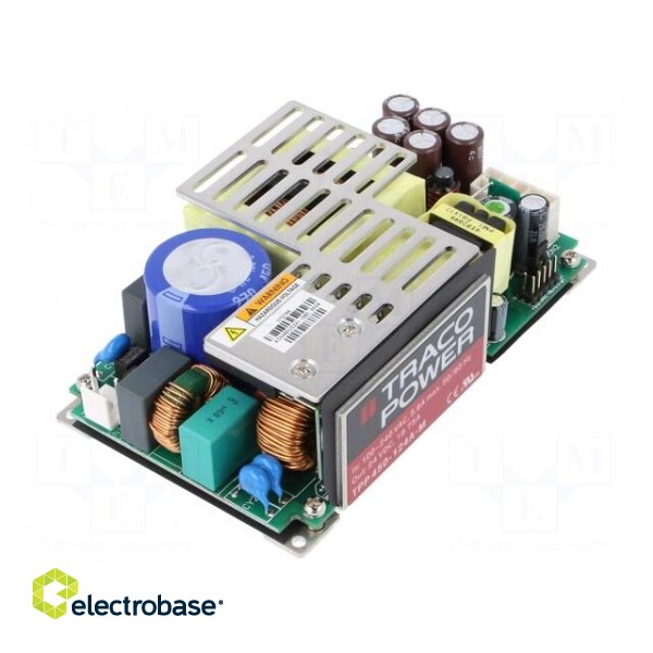 Power supply: switched-mode | open | 450W | 120÷370VDC | 85÷264VAC image 1