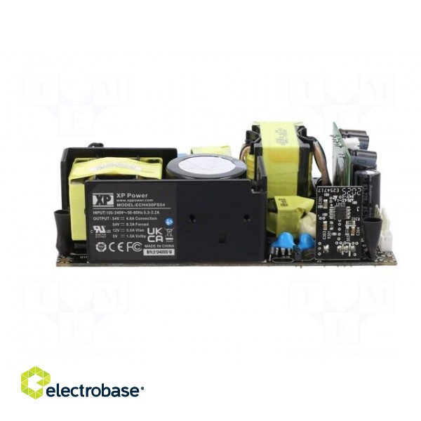 Power supply: switched-mode | open | 450W | 90÷264VAC | OUT: 2 | 54VDC paveikslėlis 3