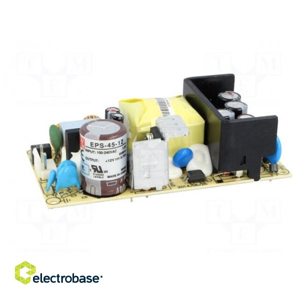 Power supply: switched-mode | open | 45W | 120÷370VDC | 85÷264VAC фото 7