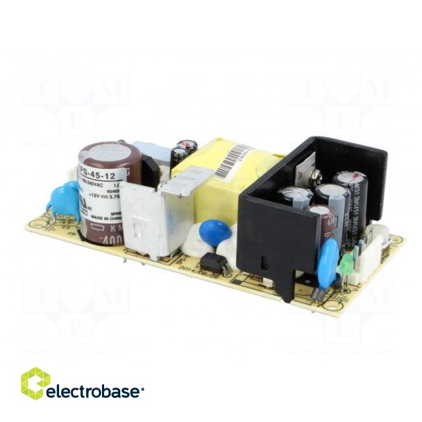 Power supply: switched-mode | open | 45W | 120÷370VDC | 85÷264VAC image 8