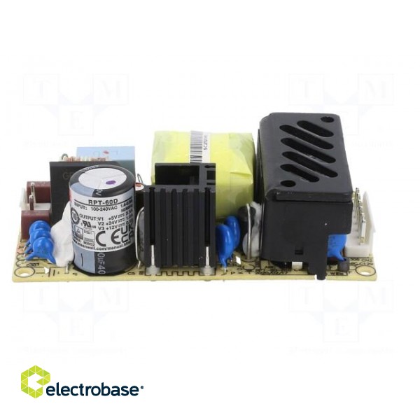 Power supply: switched-mode | open | 47.5W | 127÷370VDC | 90÷264VAC image 3