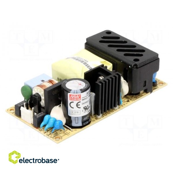Power supply: switched-mode | open | 47.5W | 127÷370VDC | 90÷264VAC image 1
