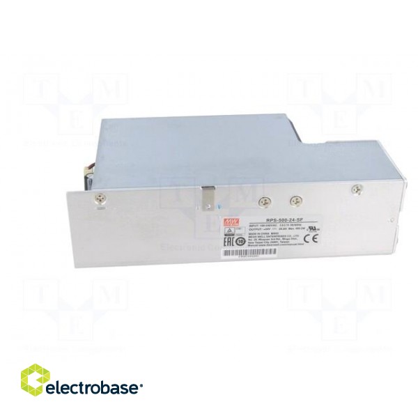 Power supply: switched-mode | open | 499.5W | 113÷370VDC | 80÷264VAC image 3