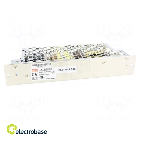 Power supply: switched-mode | open | 49W | 127÷370VDC | 90÷264VAC paveikslėlis 7
