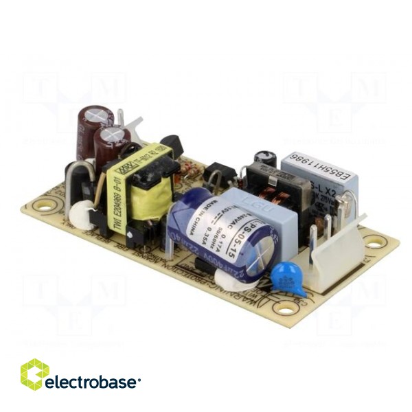 Power supply: switched-mode | open | 5.25W | 120÷370VDC | 85÷264VAC paveikslėlis 8