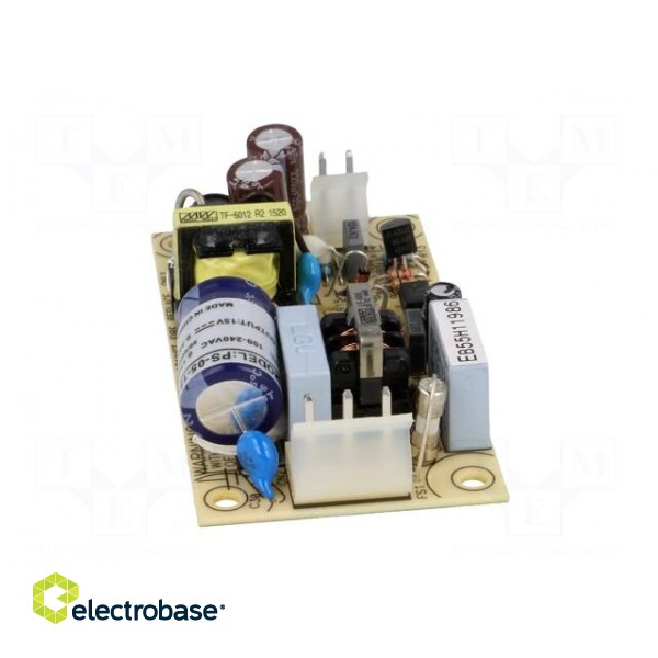 Power supply: switched-mode | open | 5.25W | 120÷370VDC | 85÷264VAC paveikslėlis 9