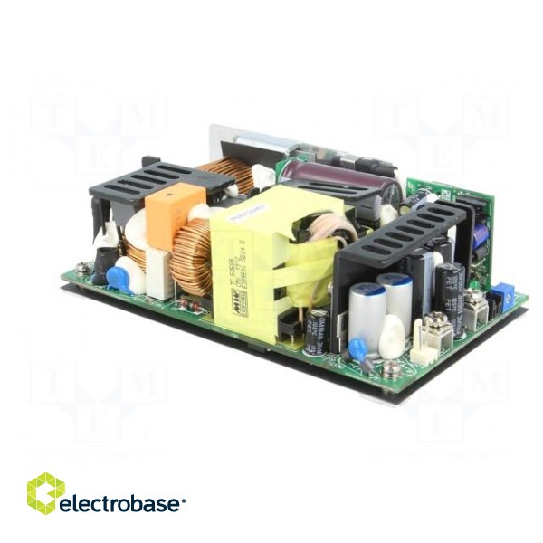 Power supply: switched-mode | open | 500W | 127÷370VDC | 90÷264VAC paveikslėlis 4