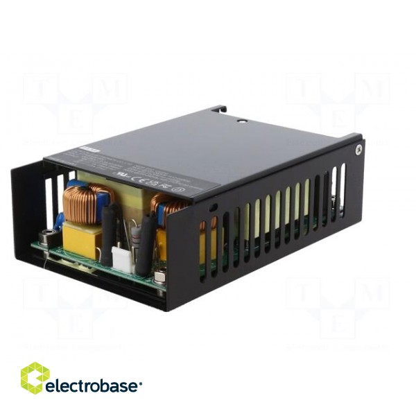 Power supply: switched-mode | open | 500W | 80÷264VAC | 18VDC | 18.33A image 2