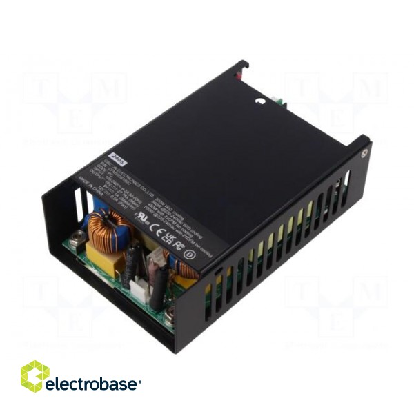 Power supply: switched-mode | open | 500W | 80÷264VAC | 18VDC | 18.33A