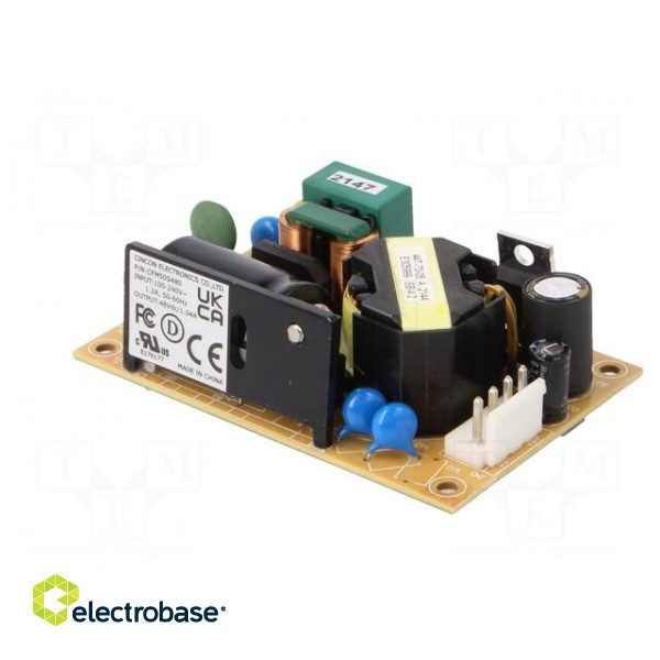 Power supply: switched-mode | open | 50W | 120÷370VDC | 90÷264VAC image 4