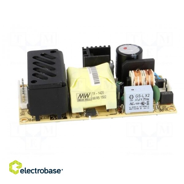 Power supply: switched-mode | open | 53.5W | 127÷370VDC | 90÷264VAC фото 3