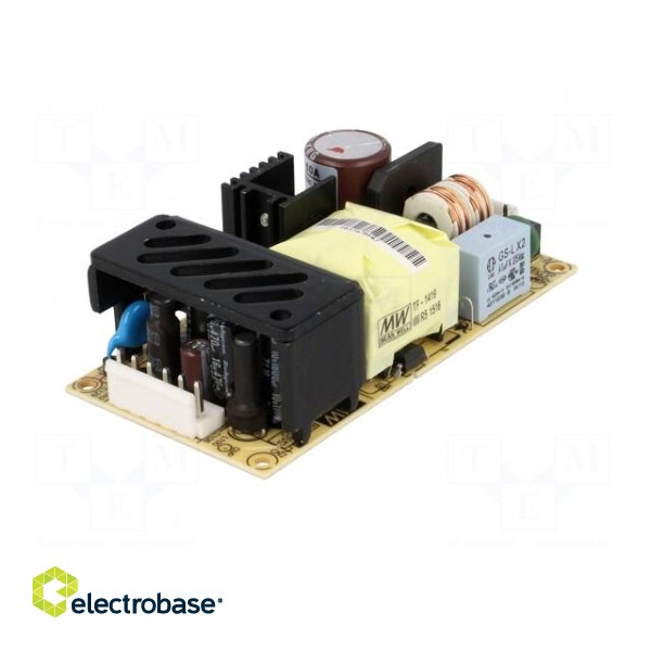 Power supply: switched-mode | open | 53.5W | 127÷370VDC | 90÷264VAC фото 2