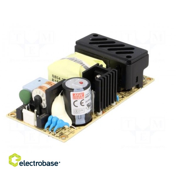Power supply: switched-mode | open | 53.5W | 127÷370VDC | 90÷264VAC фото 6