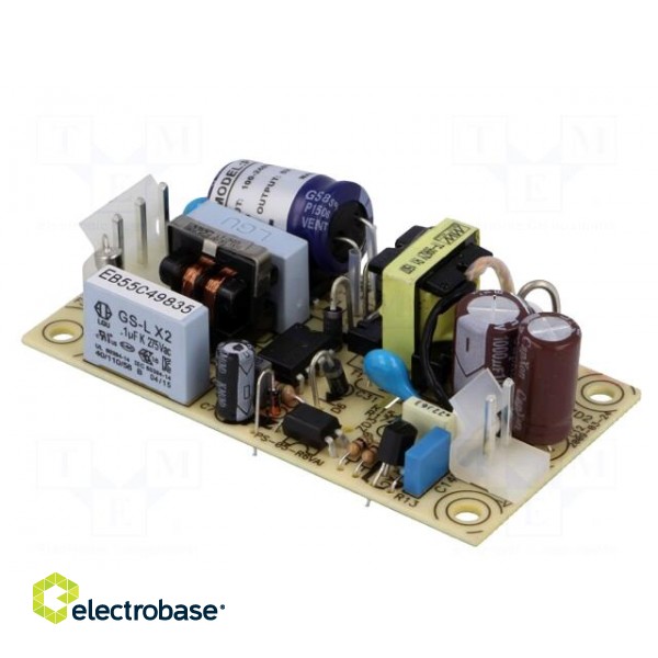 Power supply: switched-mode | open | 5W | 120÷370VDC | 85÷264VAC | 1A paveikslėlis 8