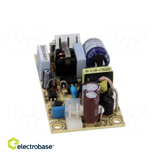 Power supply: switched-mode | open | 5W | 120÷370VDC | 85÷264VAC | 1A paveikslėlis 9