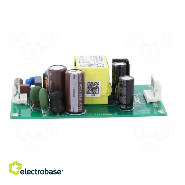 Power supply: switched-mode | open | 60W | 120÷370VDC | 80÷264VAC paveikslėlis 4