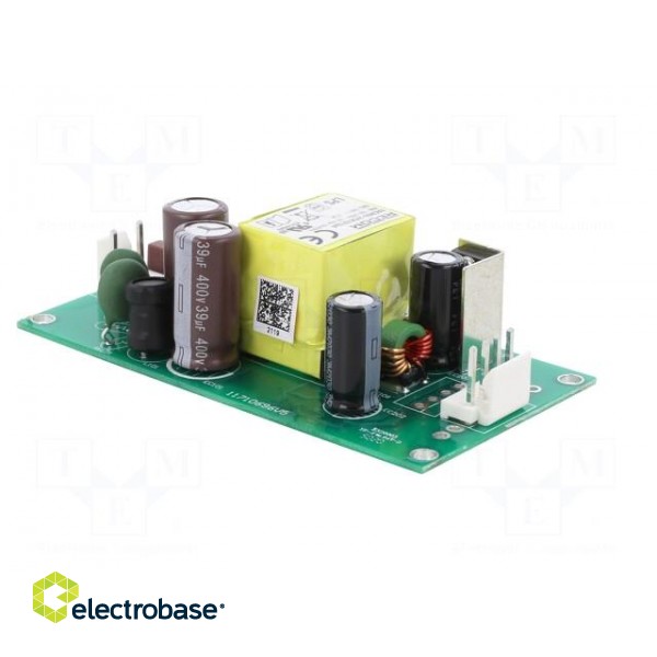 Power supply: switched-mode | open | 60W | 120÷370VDC | 80÷264VAC paveikslėlis 5