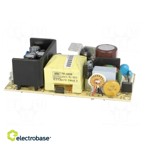 Power supply: switched-mode | open | 60W | 120÷370VDC | 85÷264VAC image 7