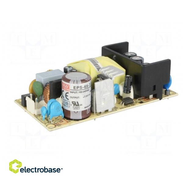 Power supply: switched-mode | open | 60W | 120÷370VDC | 85÷264VAC image 2