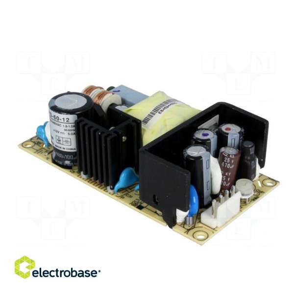 Power supply: switched-mode | open | 60W | 127÷370VDC | 90÷264VAC image 4