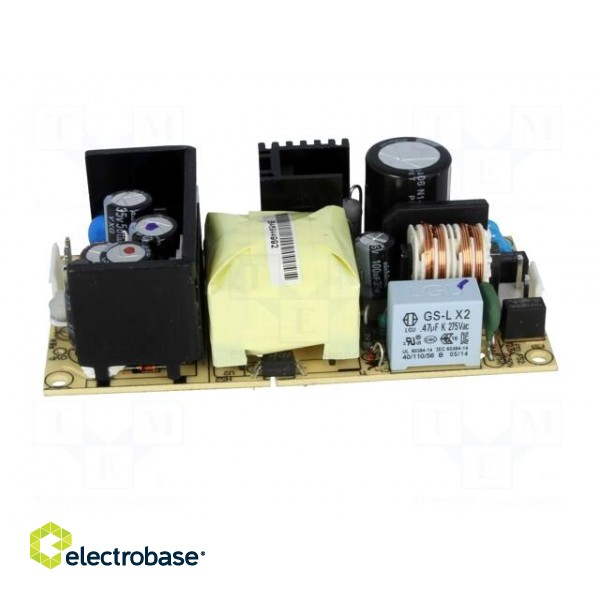 Power supply: switched-mode | open | 60W | 127÷370VDC | 90÷264VAC image 7