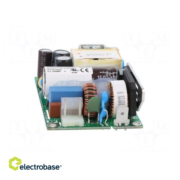 Power supply: switched-mode | open | 60W | 80÷264VAC | OUT: 1 | 12VDC | 5A image 9