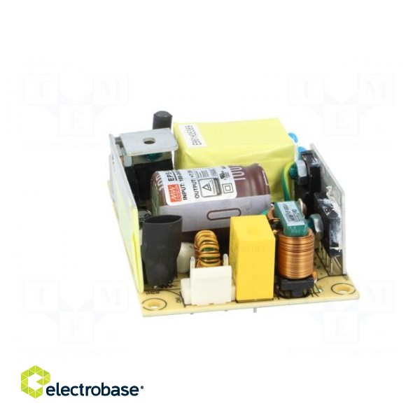 Power supply: switched-mode | open | 60W | 80÷264VAC | OUT: 1 | 8A | 85% paveikslėlis 9