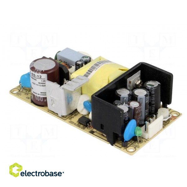 Power supply: switched-mode | open | 65.04W | 120÷370VDC | 85÷264VAC image 4