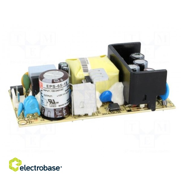 Power supply: switched-mode | open | 65.1W | 120÷370VDC | 85÷264VAC image 7
