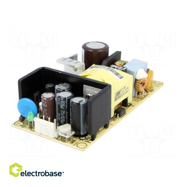 Power supply: switched-mode | open | 65.1W | 120÷370VDC | 85÷264VAC image 2