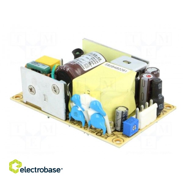 Power supply: switched-mode | open | 65.3W | 80÷264VAC | OUT: 1 | 48VDC image 4