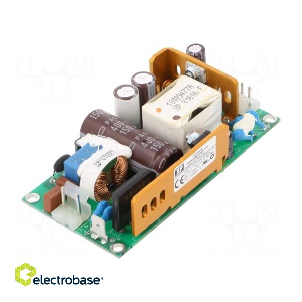 Power supply: switched-mode | open | 65W | 80÷264VAC | OUT: 1 | 15VDC image 1