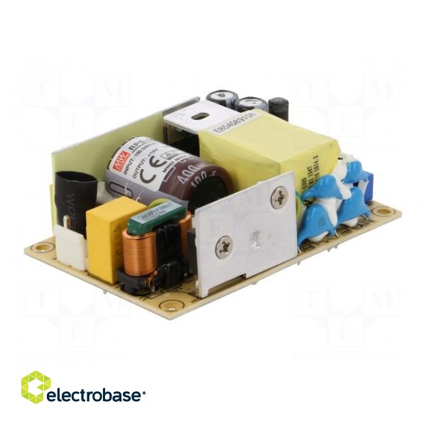 Power supply: switched-mode | open | 65W | 80÷264VAC | OUT: 1 | 5.42A фото 2