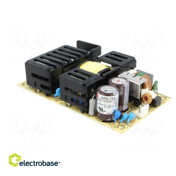 Power supply: switched-mode | open | 71W | 127÷370VDC | 90÷264VAC image 4
