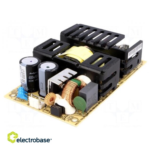 Power supply: switched-mode | open | 72W | 127÷370VDC | 90÷264VAC paveikslėlis 1