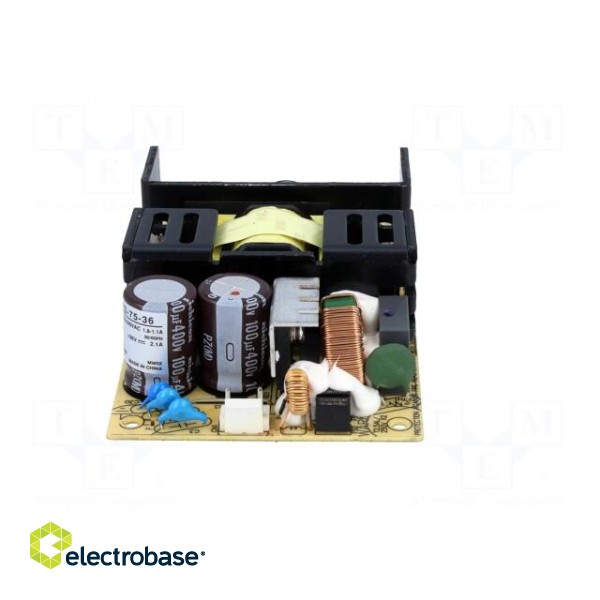 Power supply: switched-mode | open | 75.6W | 127÷370VDC | 90÷264VAC image 5