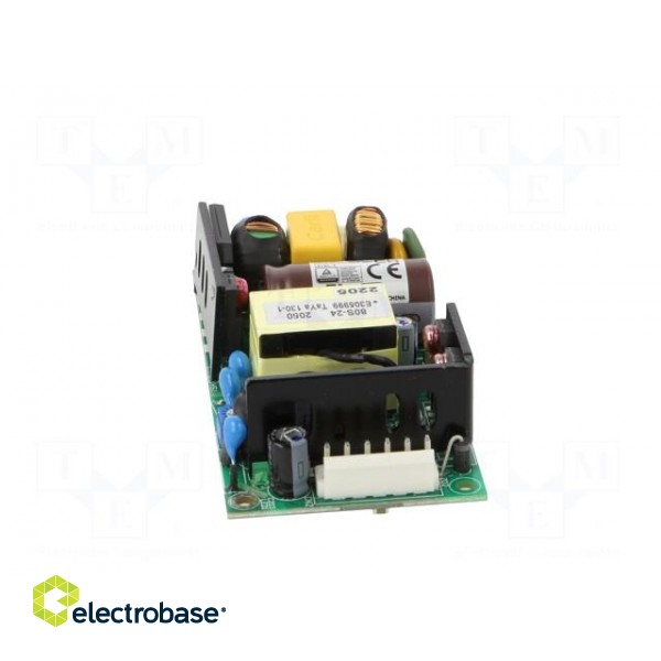 Power supply: switched-mode | open | 80W | 120÷370VDC | 90÷264VAC paveikslėlis 5