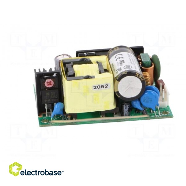 Power supply: switched-mode | open | 80W | 120÷370VDC | 90÷264VAC paveikslėlis 3