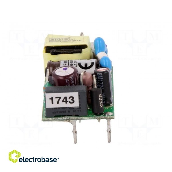 Power supply: switched-mode | open | 8W | 80÷264VAC | OUT: 1 | 3.3VDC image 9