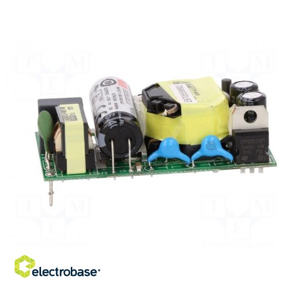 Power supply: switched-mode | open | 30W | 80÷264VAC | OUT: 1 | 15VDC | 2A image 3
