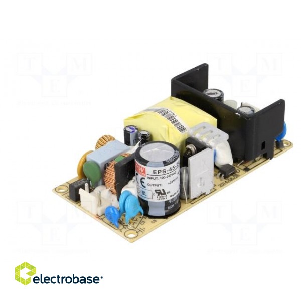 Power supply: switched-mode | open | 45.6W | 120÷370VDC | 85÷264VAC фото 2