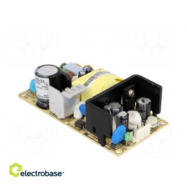 Power supply: switched-mode | open | 45.6W | 120÷370VDC | 85÷264VAC paveikslėlis 4